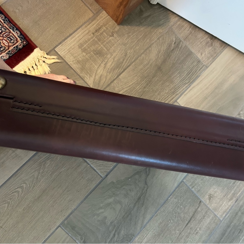 Brown Leather Briefcase - Picture 3 of 5